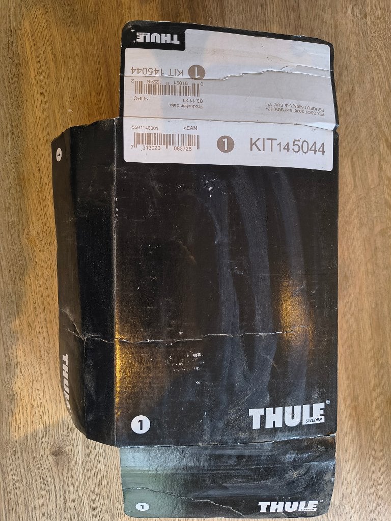 Thule fixation barres de toit Evo Clamp 7105+5044, Enlèvement ou Envoi, Comme neuf
