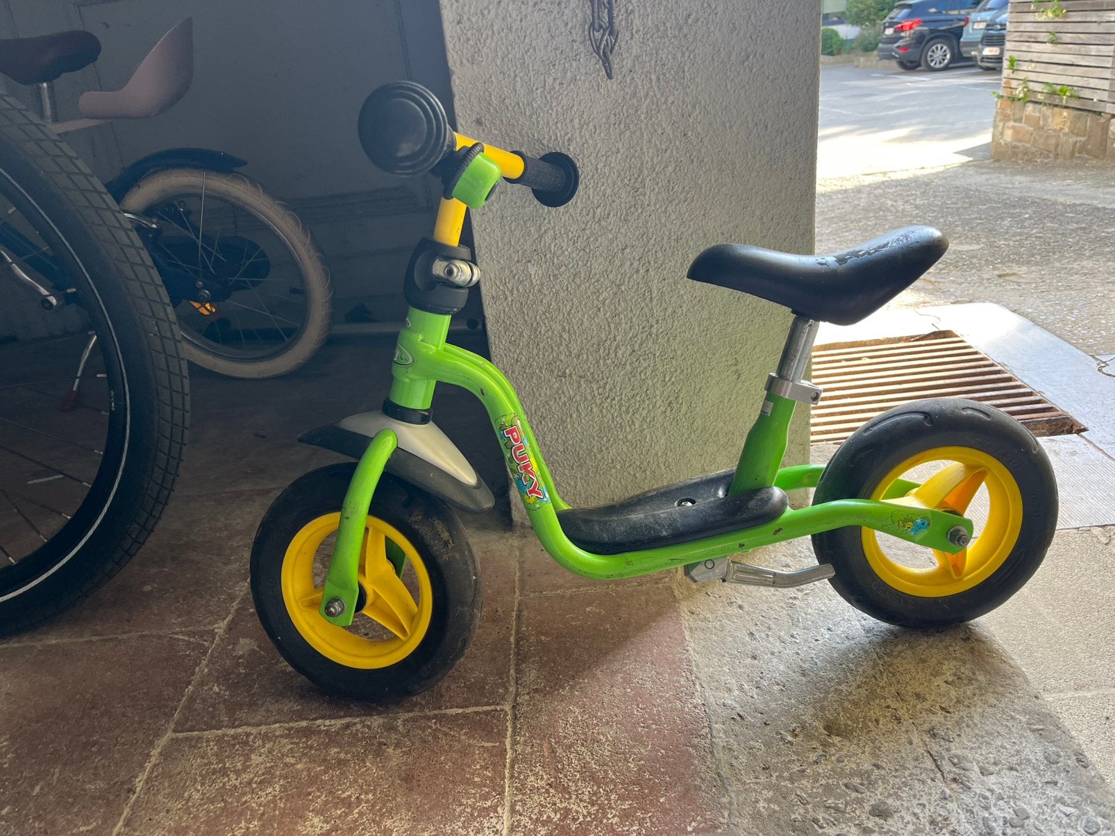 Puky groene loopfiets, Kinderen en Baby's, Ophalen, Gebruikt, Loopfiets
