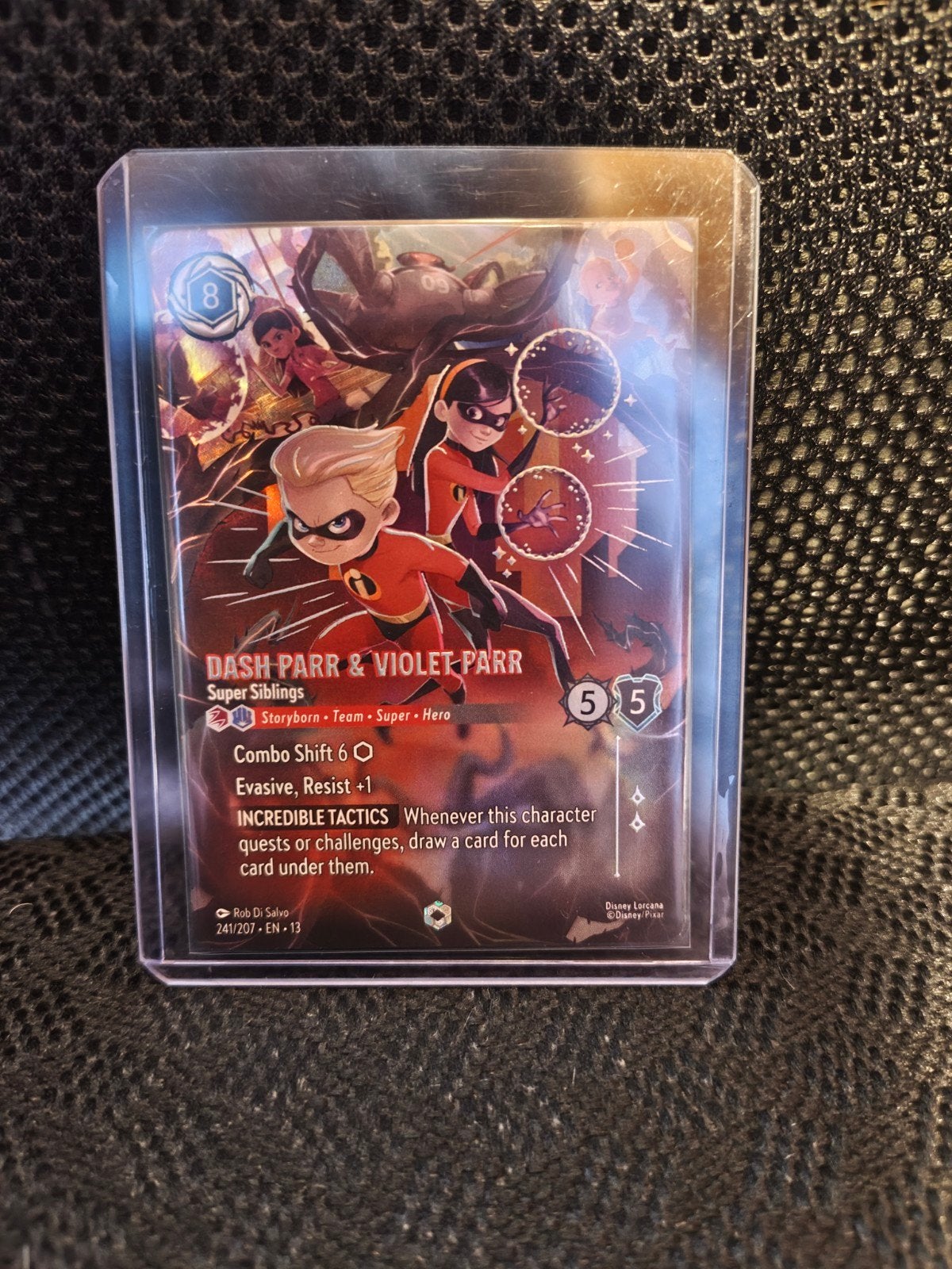 Disney Lorcana TCG : Dash Parr et Violet Parr enchantés, Enlèvement ou Envoi, Neuf, Cartes en vrac, Foil