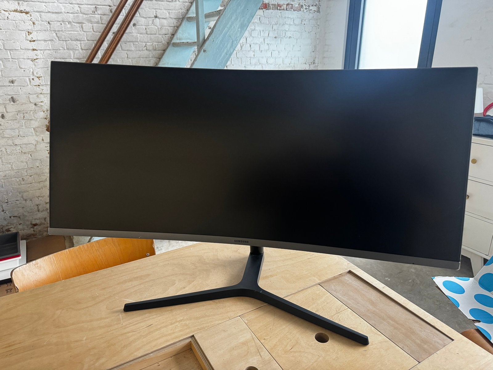Samsung Curved monitor 34”, Enlèvement, Comme neuf