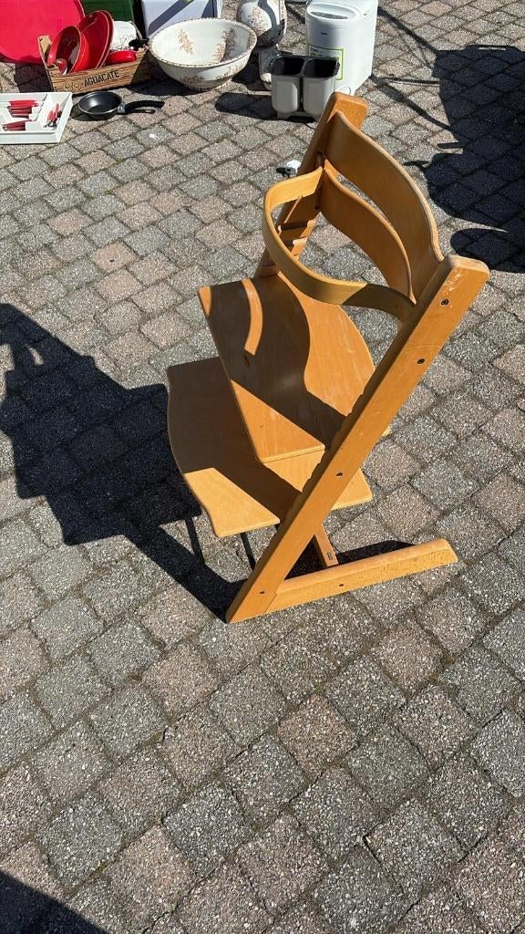 Stokke Tripp Trapp groeistoel te koop, Ophalen, Gebruikt, Meegroeistoel