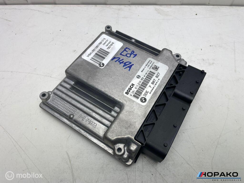 ECU / Motorcomputer BMW 3/1 serie N47 | 7807827, Gebruikt, Einsteinlaan 5, rijswijk, Bmw, Ophalen of Verzenden