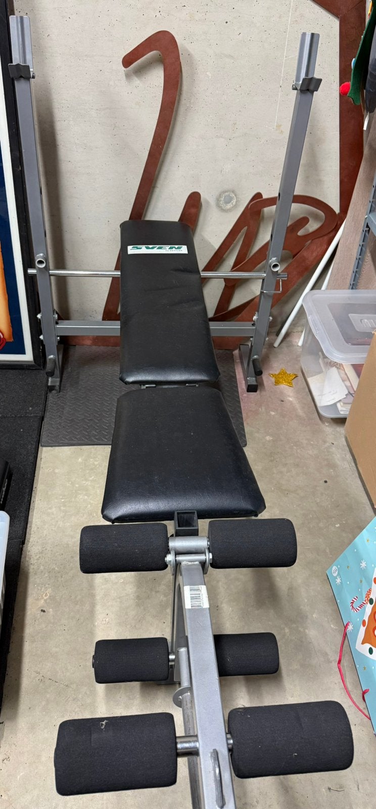 Multi benchpress sven, Ophalen, Zo goed als nieuw, Buik, Krachtstation