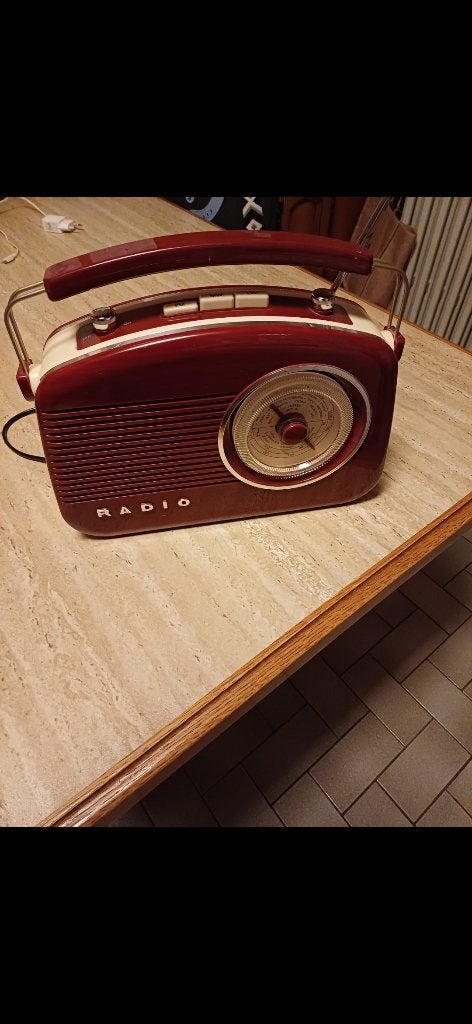 Retro radio fm, Ophalen, Zo goed als nieuw, Radio