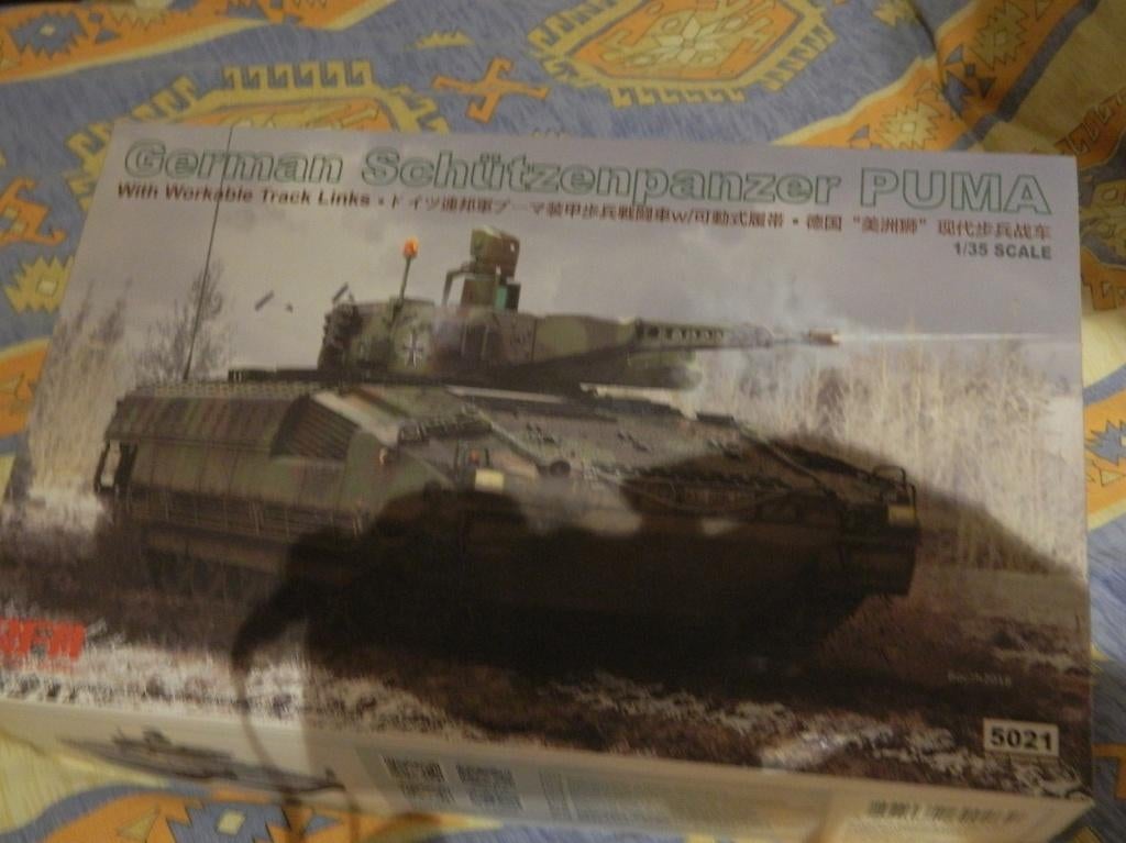 1/35 Reye Field Models Puma AIFV, Hobby en Vrije tijd, Modelbouw | Auto's en Voertuigen, Overige merken, Tank, 1:32 tot 1:50, Ophalen of Verzenden