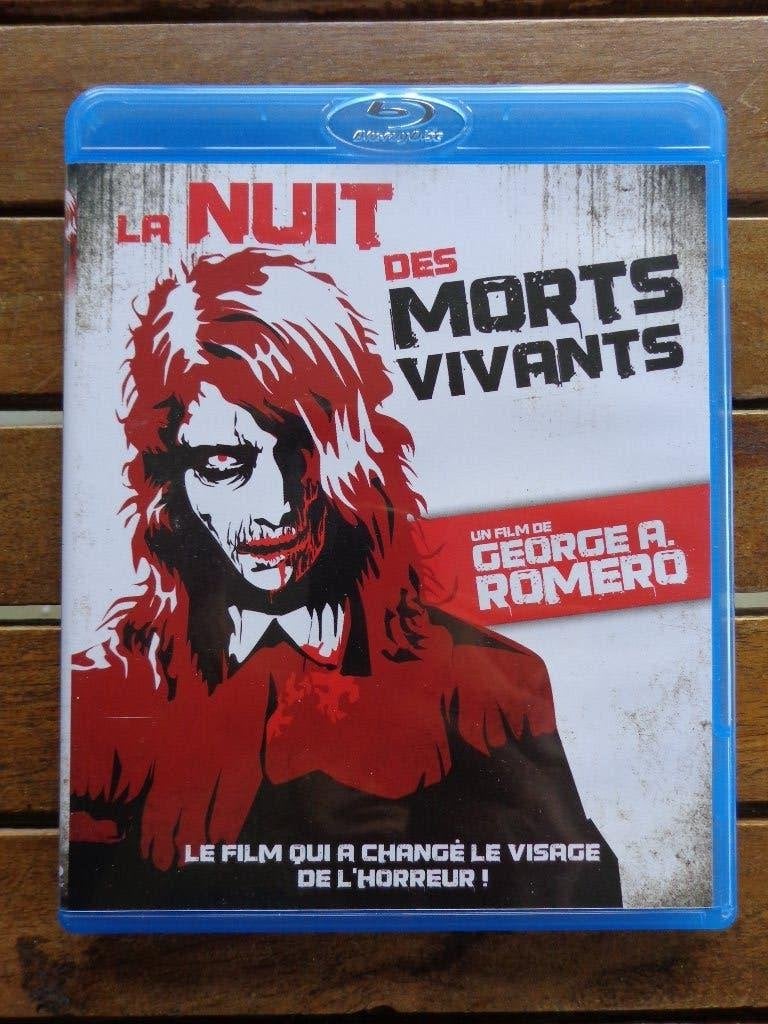 ))) Bluray La Nuit des Morts Vivants / George A. Romero (((, CD & DVD, Blu-ray, Enlèvement ou Envoi, Horreur, Film, Comme neuf