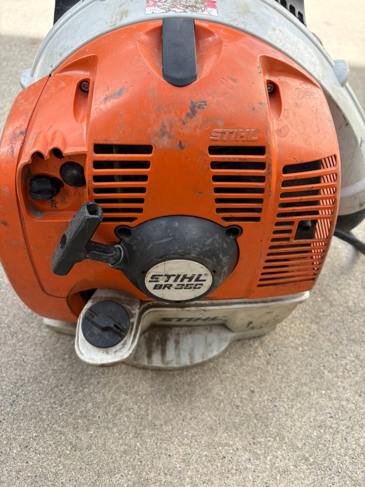 Stihl br 350, Jardin & Terrasse, Souffleurs de feuilles, Enlèvement, Comme neuf