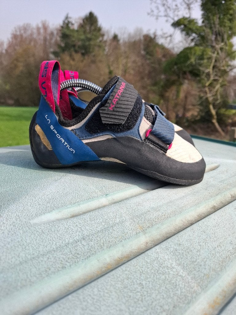 Escalade chaussons Lasportiva katana 35.5, Enlèvement, Utilisé, Chaussons d'escalade