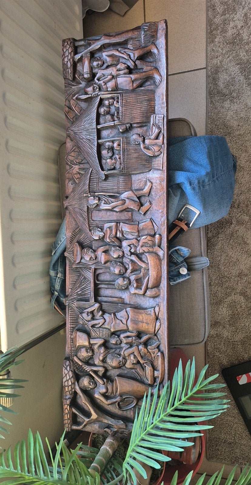 Afrique, Enlèvement ou Envoi, Décoration murale