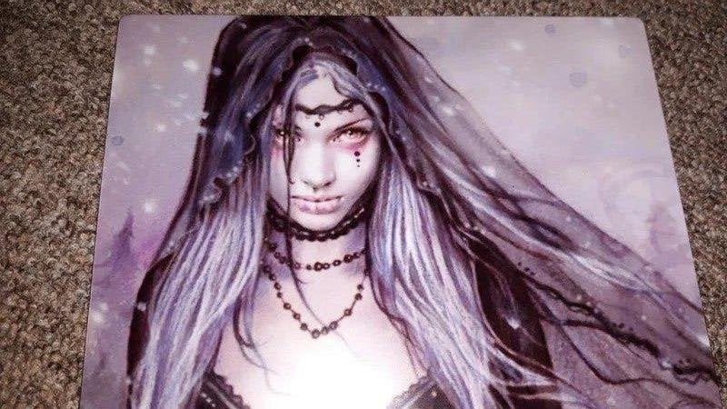 victoria frances dessin sur metal 20*10, Enlèvement