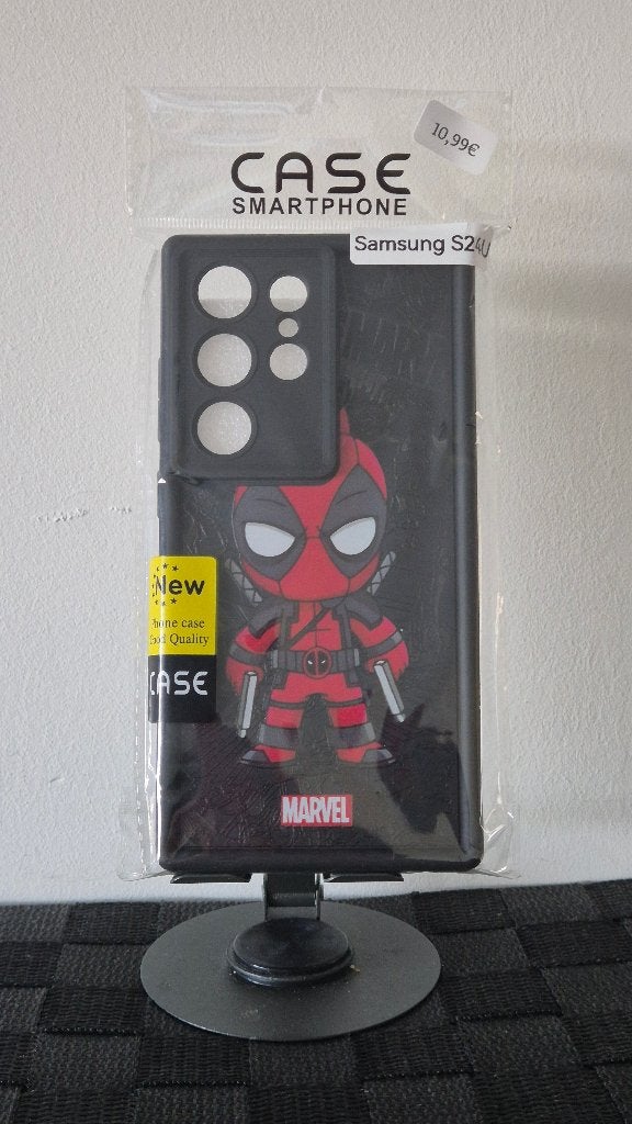 Samsung Galaxy S24 Ultra Deadpool Hoesje, Ophalen of Verzenden, Nieuw, Hoesje of Tasje