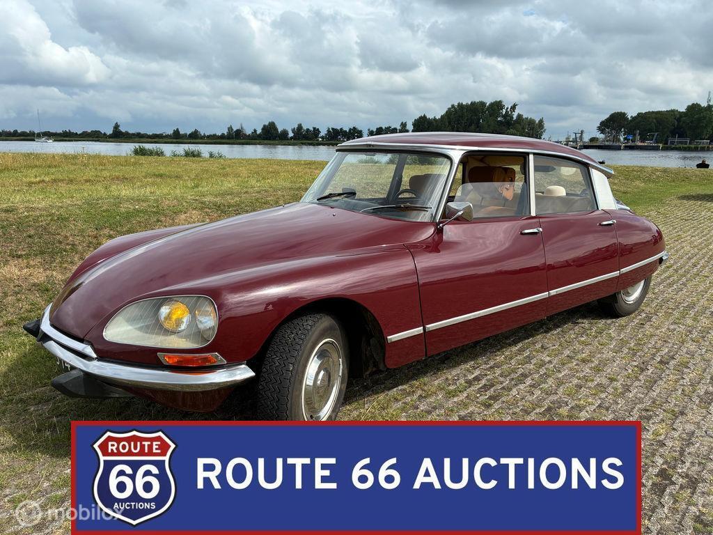 Citroën ID 19 | 1968 | Route 66 Auctions, Auto's, Oldtimers, Citroën, Zwart, Bedrijf, Handgeschakeld
