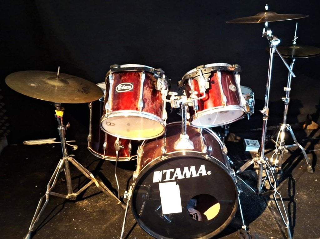 Batterie Tama Rockstar, Muziek en Instrumenten, Ophalen, Gebruikt, Tama