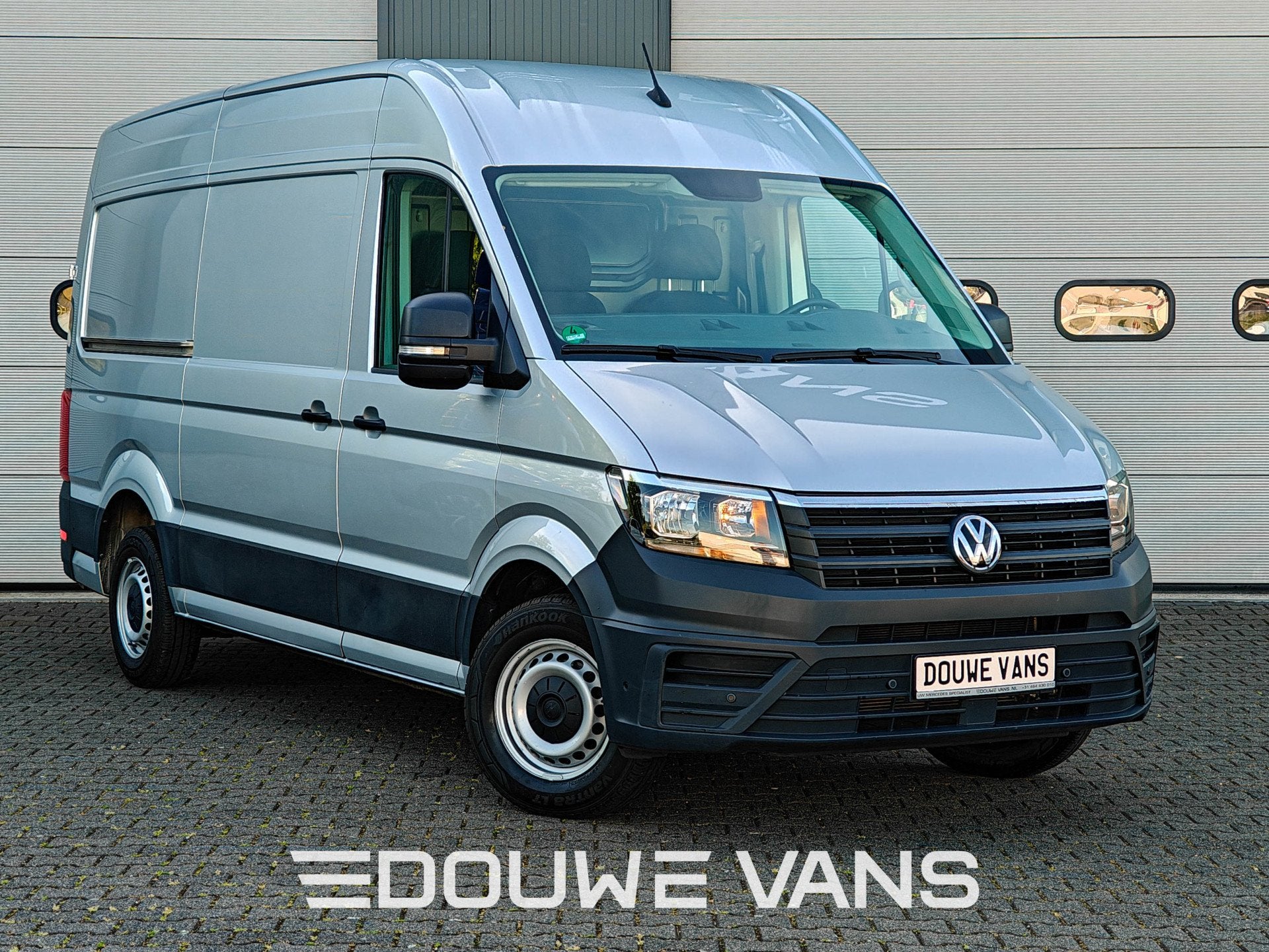Volkswagen Crafter L3 H2 Automaat Zilver Camera Stoelverw. C, Auto's, Bestelwagens en Lichte vracht, Stof, Gebruikt, Zwart, 4 cilinders