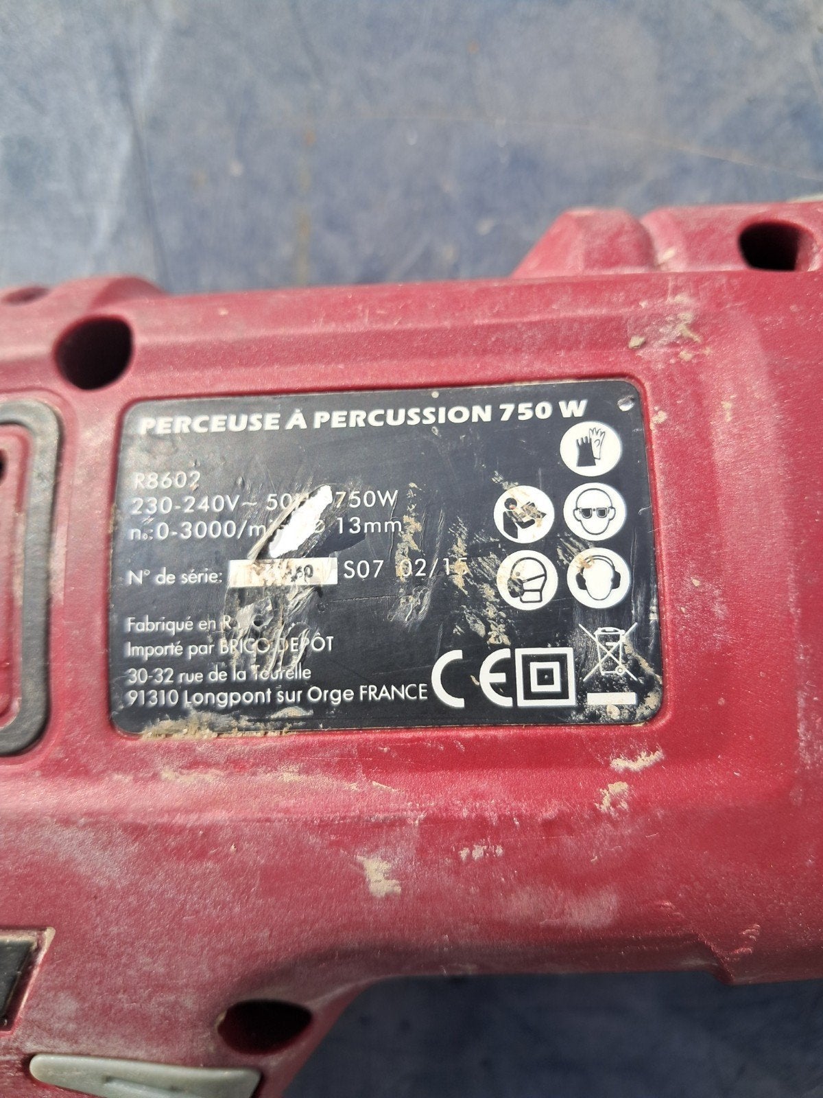perceuse à perfusion, Bricolage & Construction, Enlèvement