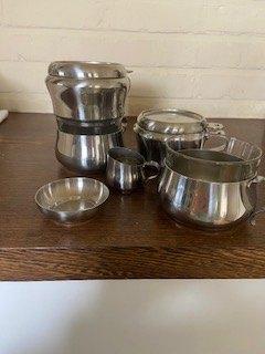 filtergarnituur inox 18/8, Ophalen of Verzenden, Zo goed als nieuw, Inox of Chroom
