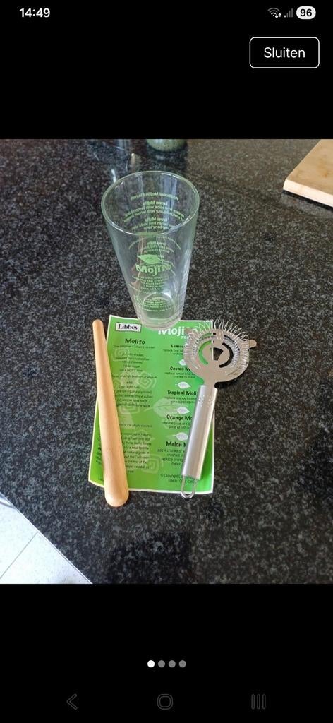 Mojito Nieuw, Ophalen of Verzenden