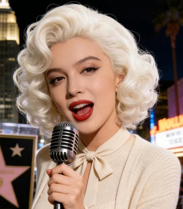 Perruque cosplay Marilyn Monroe blonde synthétique, Enlèvement ou Envoi, Neuf