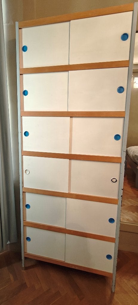 Kewlox — meuble de rangement (H 200 cm x L 80 cm x P 42 cm), Enlèvement, Utilisé