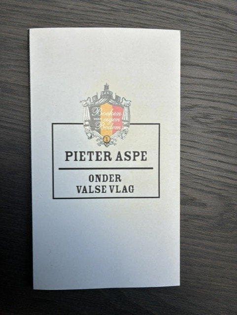 Onder valse vlag - Pieter Aspe, Ophalen of Verzenden, Nieuw, Pieter Aspe, België