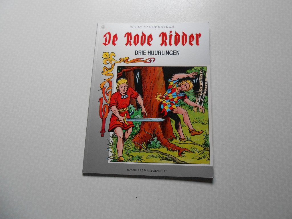 Rode ridder 44 Drie huurlingen 2001., Willy vandersteen, Eén stripboek, Nieuw, Ophalen of Verzenden