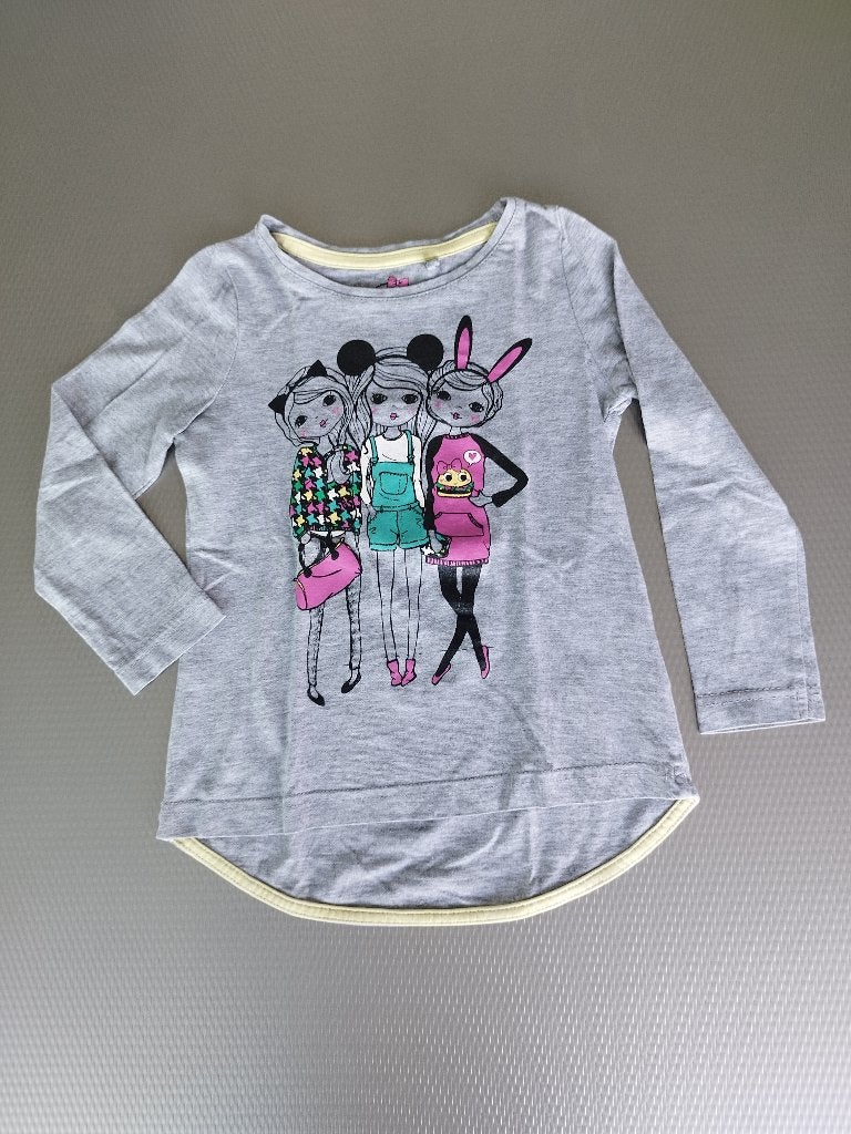 T-shirt / longsleeve maat 98 Palomina, Kinderen en Baby's, Kinderkleding | Maat 98, Palomino, Meisje, Ophalen of Verzenden, Zo goed als nieuw