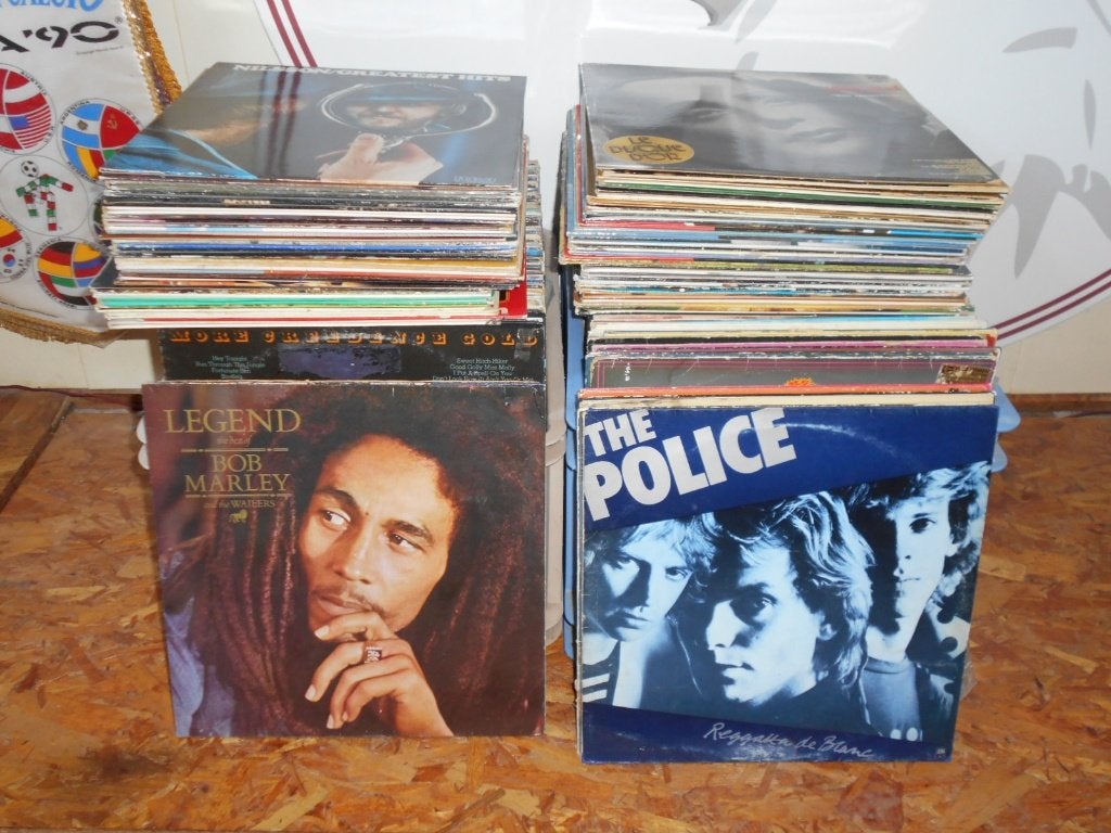 lot de vinyles (277 pop,rock,funk, prog, country,français,c, Pop rock, Enlèvement, Utilisé, Pochette gatefold