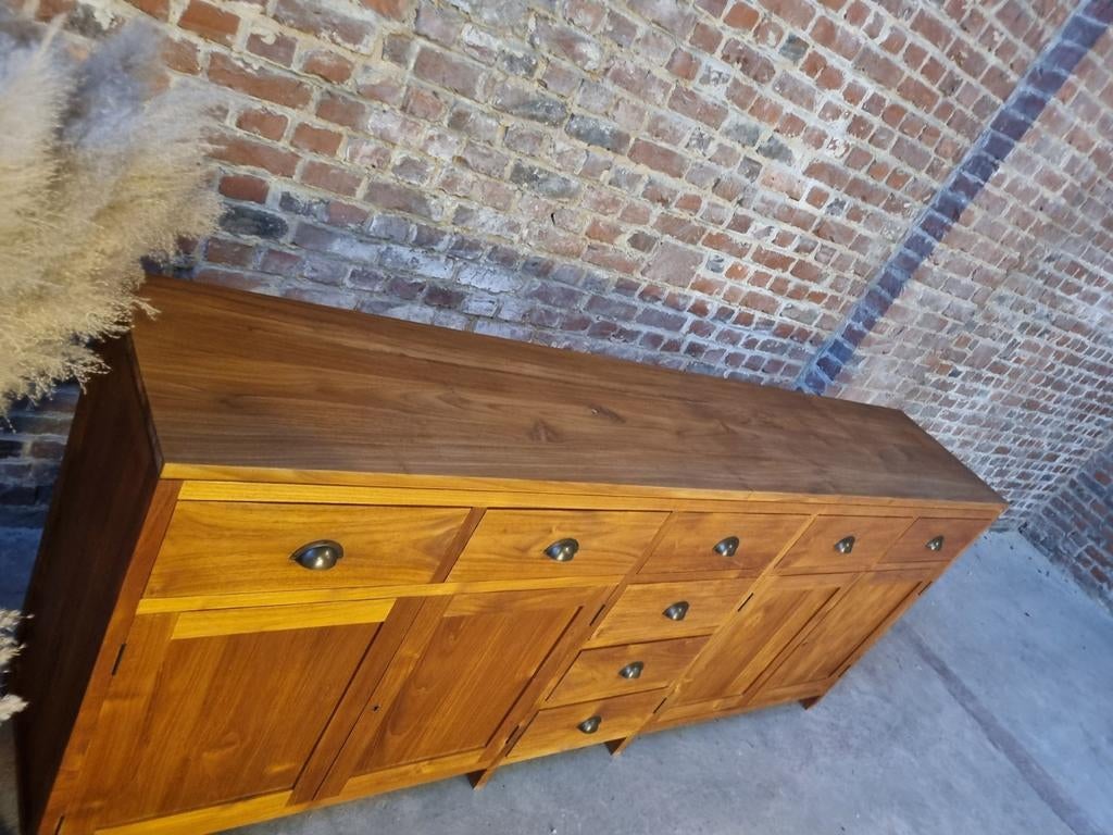Teak dressoir GRATIS LEVERING, Ophalen, Landelijk modern, Met deur(en), Indo.