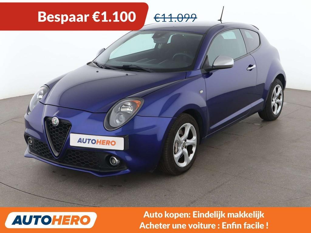 Alfa Romeo MiTo 1.4 Turbo Super (bj 2018, automaat), Auto's, Alfa Romeo, 4 zetels, Stof, Gebruikt, LED verlichting