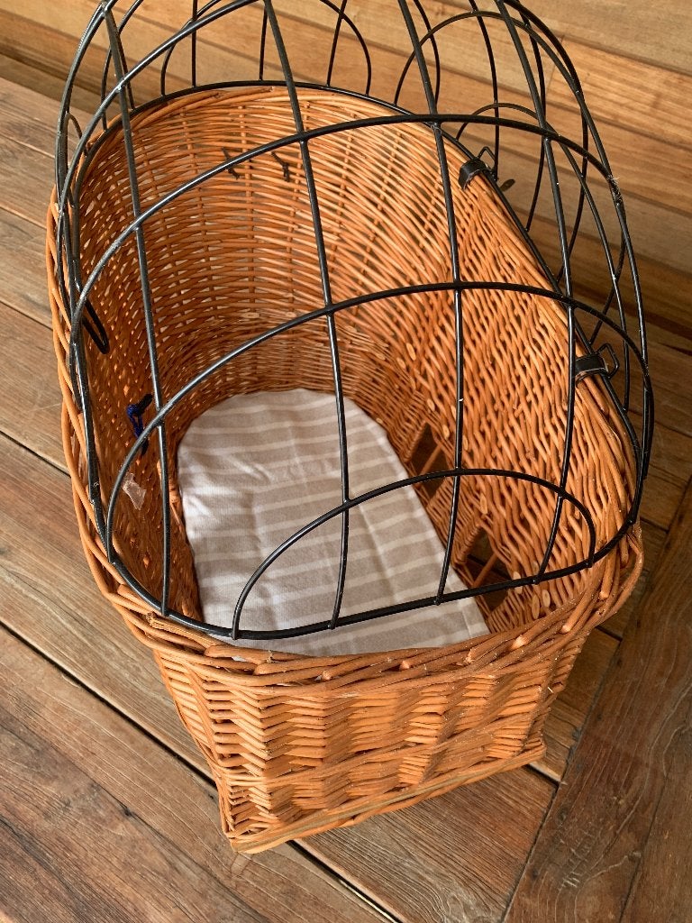 Basil Pasja Hondenfietsmand L 50 cm, Dieren en Toebehoren, Basil, Ophalen, Zo goed als nieuw, Hondenfietsmand