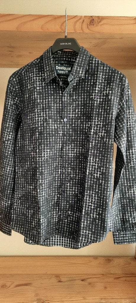 Mooi hemd desigual maat large, Kleding | Heren, Overhemden, Ophalen of Verzenden, Zo goed als nieuw, Desigual