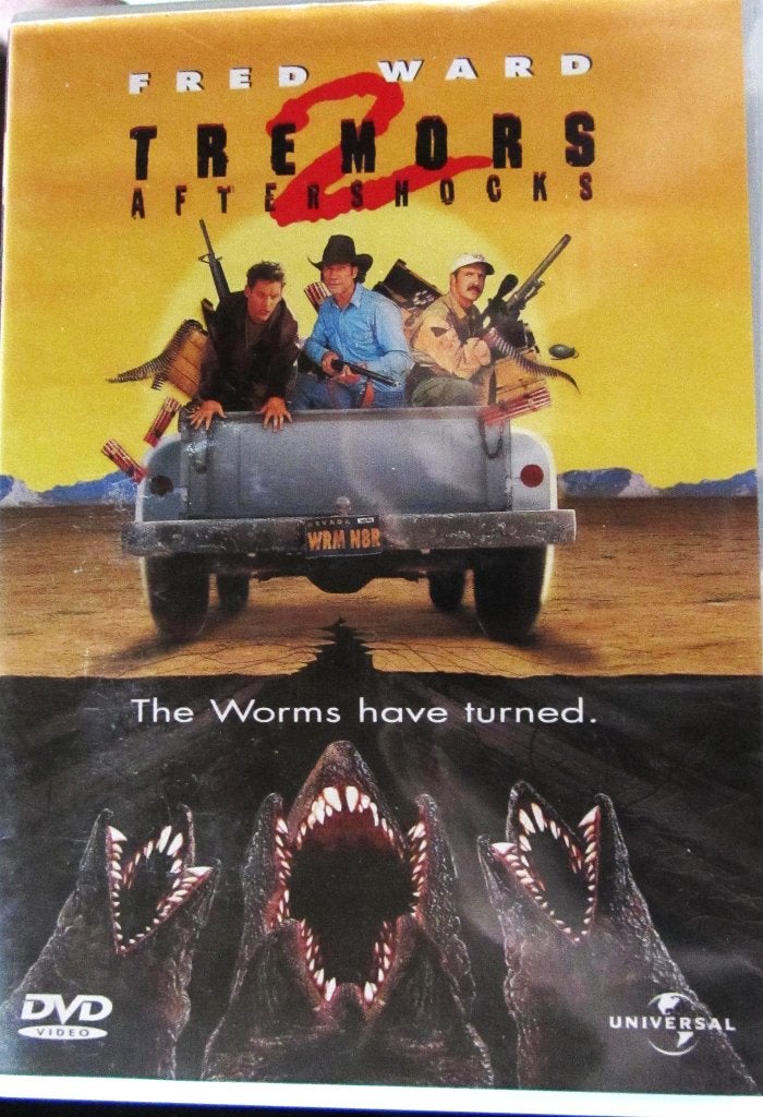 DVD HORROR/ACTIE- TREMORS 2 (ZELDZAME DVD), Cd's en Dvd's, Alle leeftijden, Ophalen of Verzenden, Zo goed als nieuw, Monsters