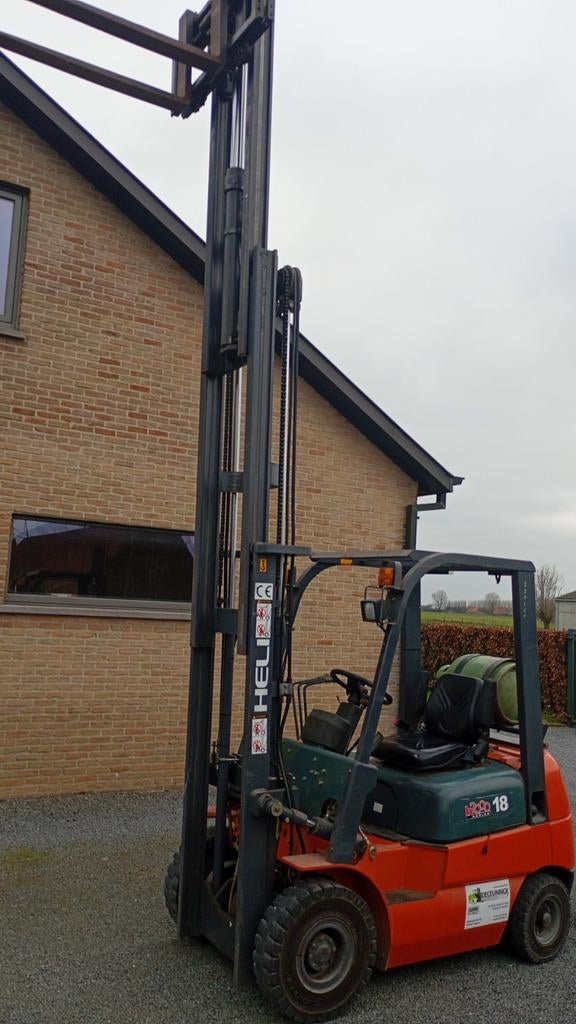 Heftruck, Ophalen, LPG, Heftruck