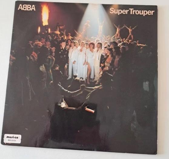 ABBA Super Trouper LP, Cd's en Dvd's, Ophalen, 1980 - 1989, Gebruikt, 12 inch