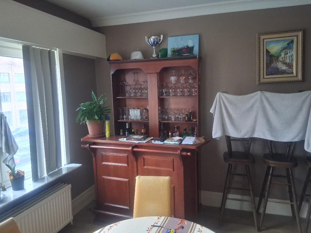 Bar, Huis en Inrichting, Barren, Ophalen, Gebruikt, Inclusief barstoelen