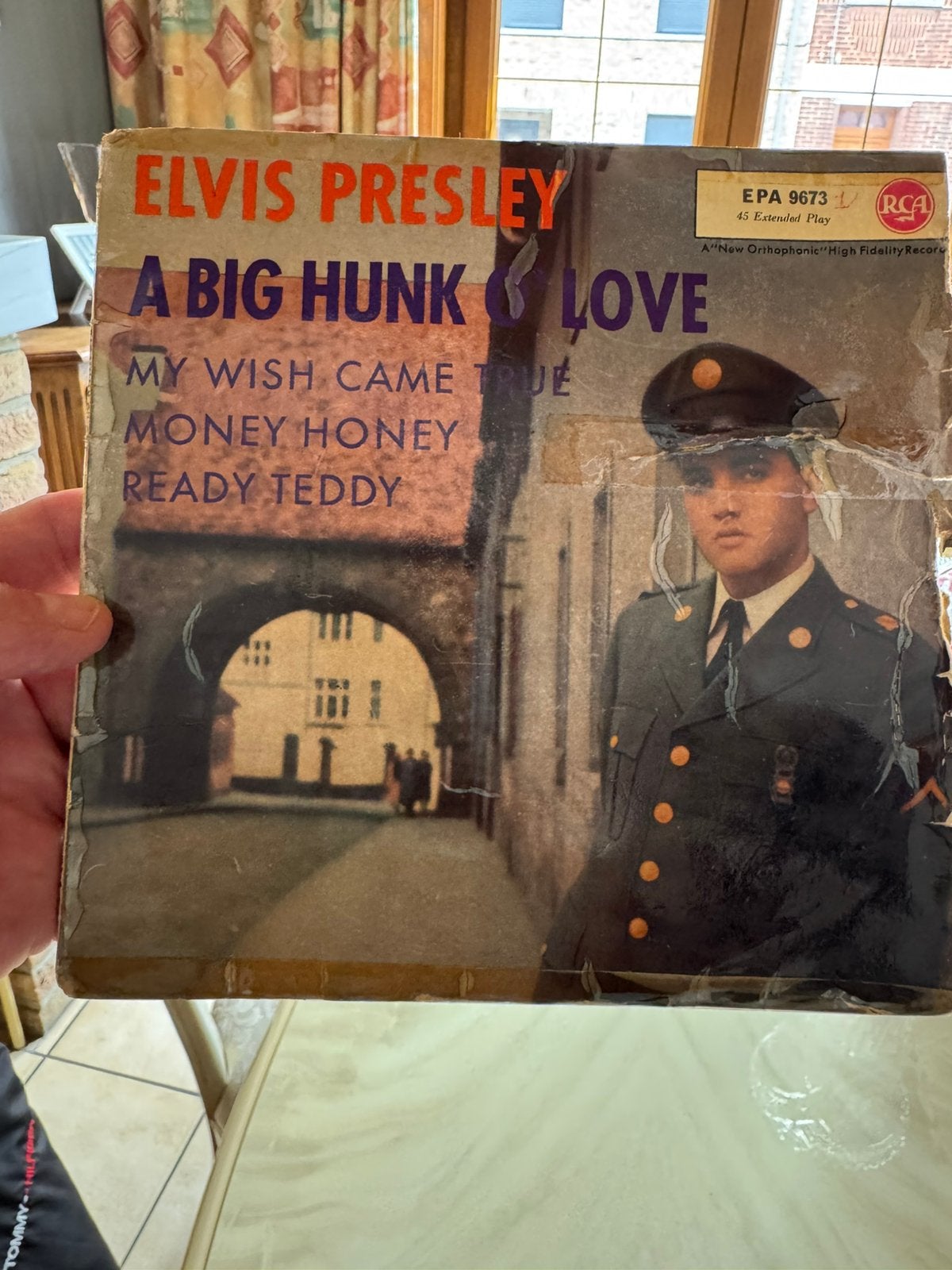 Elvis Presley vinyl 45 tours epa 9673, CD & DVD, Enlèvement, Utilisé
