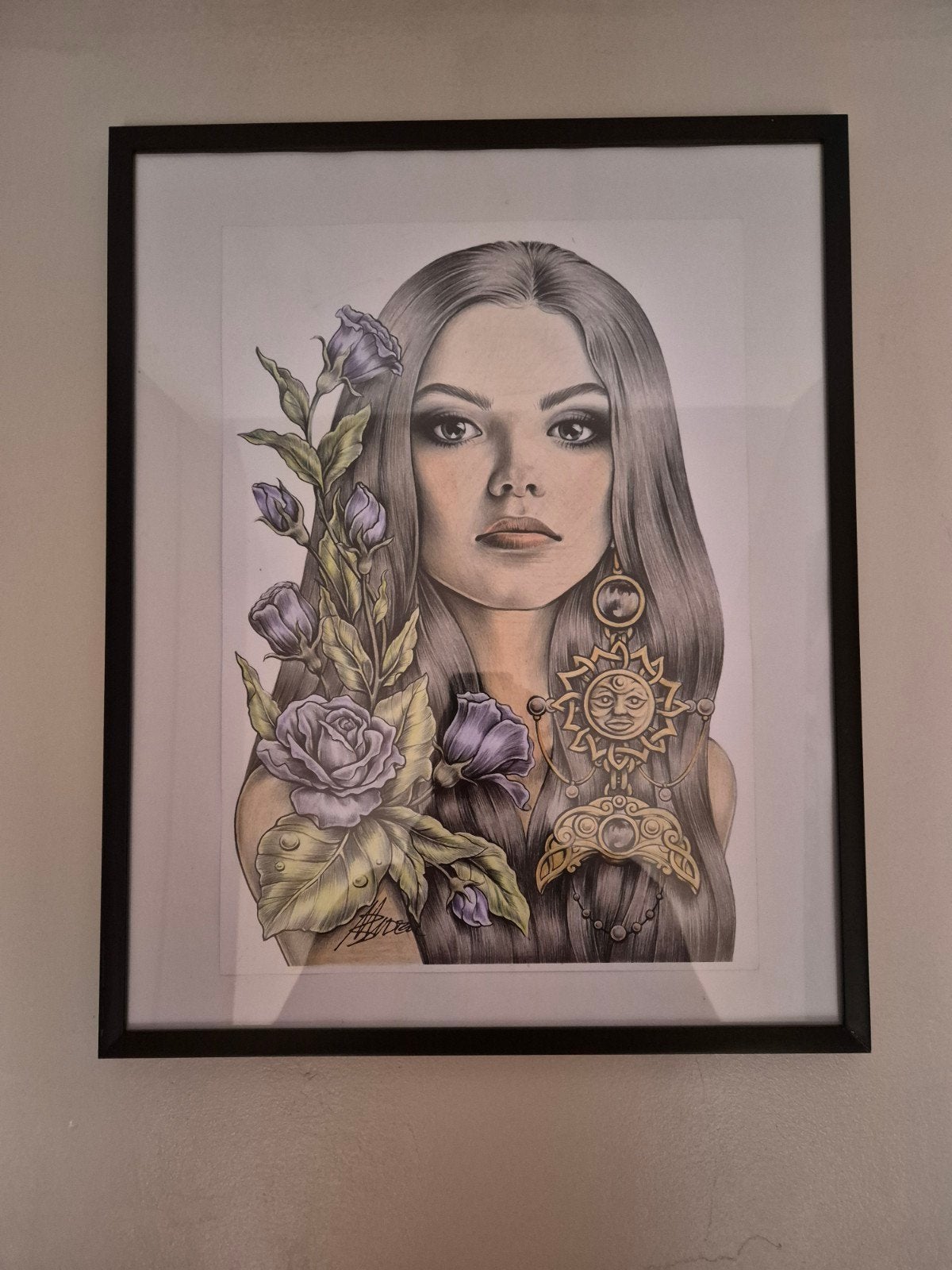 Prachtige schilderij van een damme, Ophalen