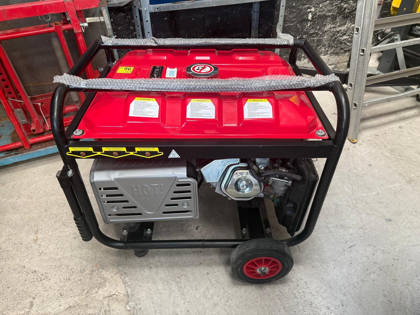 Groupe électrogène /Generator BRICK BG6000RV 6000W–230V/400V, Bricolage & Construction, Générateurs, Enlèvement, Comme neuf