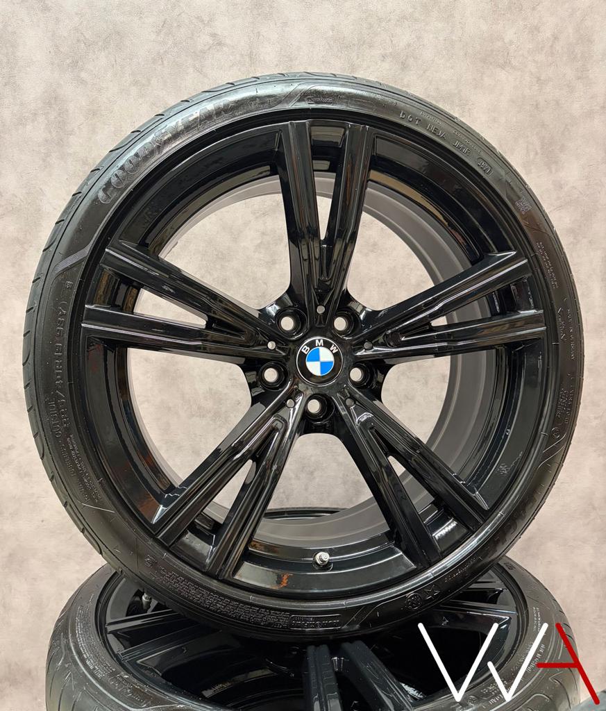 19'' BMW 3 4 serie G20 G21 793i Individual velgen BTW BLACK, Auto-onderdelen, Gebruikt, -, -, Banden en Velgen