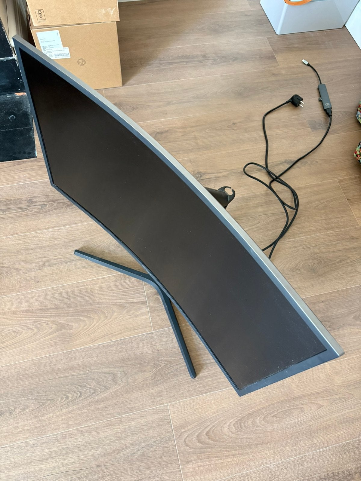 Samsung curved monitor, Ophalen, Zo goed als nieuw, HDMI