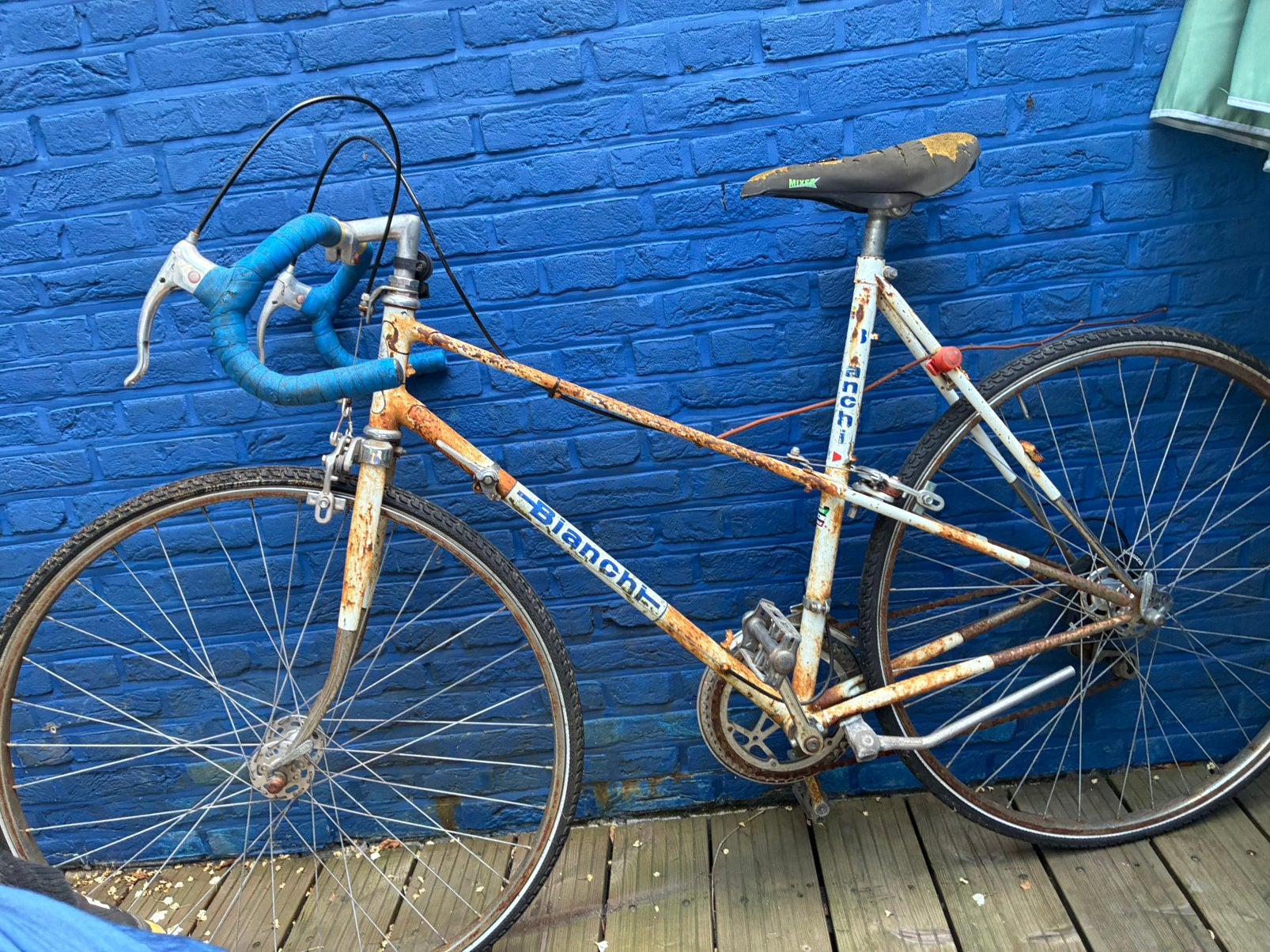 Gratis stalen Bianchi, 51 à 55 cm, Enlèvement, Frein sur jante, Années 60 ou plus récent