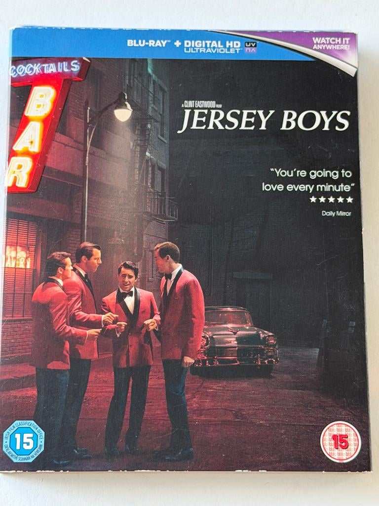 Jersey Boys (Blu-ray) A Clint Eastwood Film (Nieuw!), Cd's en Dvd's, Blu-ray, Ophalen of Verzenden, Nieuw in verpakking, Muziek en Concerten