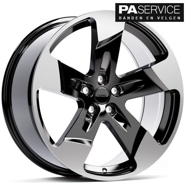 Nwe 22 inch Hawke Five Tooth velgen voor Land Rover Defender, Neuf, Pneus et Jantes, Véhicule de tourisme, -