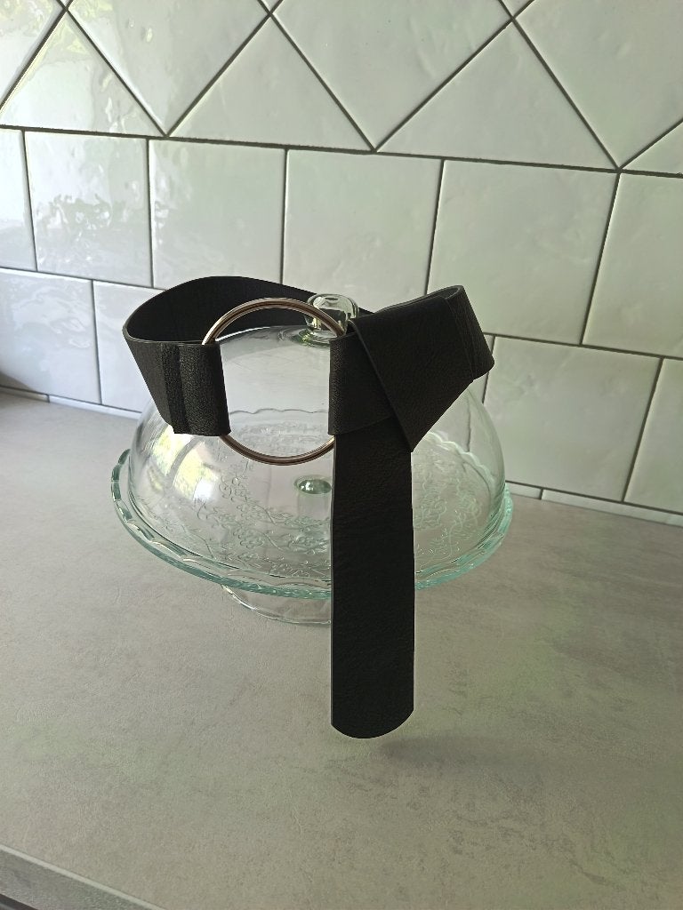 Nieuwe zwarte RIEM Zilveren gesp. 80 cm, 80 tot 90 cm, Zwart, Nieuw, Heupriem