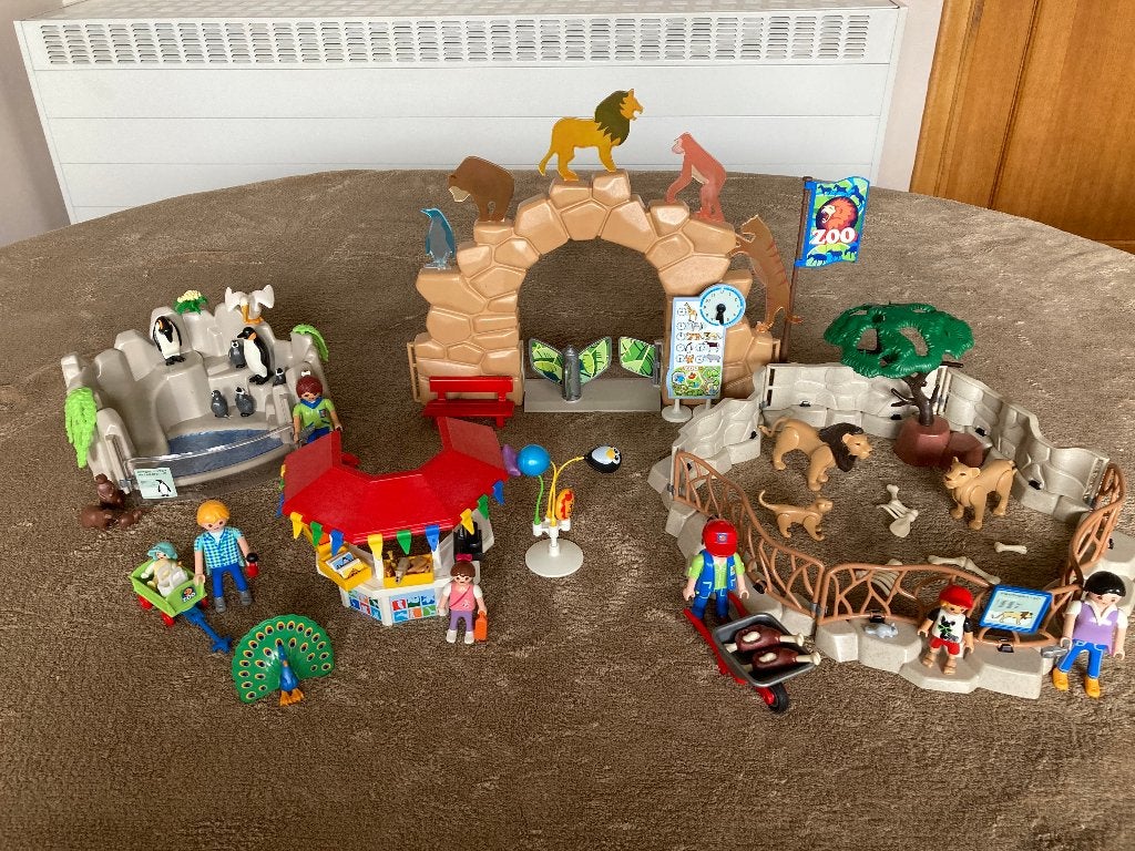 Playmobil de grote zoo (doos + boekje), 4-10 jaar, Enlèvement ou Envoi, Comme neuf