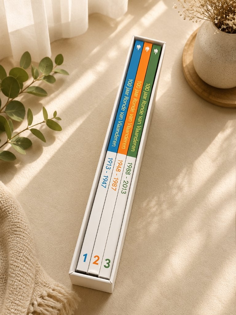 100 Jaar Ronde Van Vlaanderen (Complete Driedelige Serie), Boeken, Ophalen of Verzenden, Zo goed als nieuw, Lopen en Fietsen