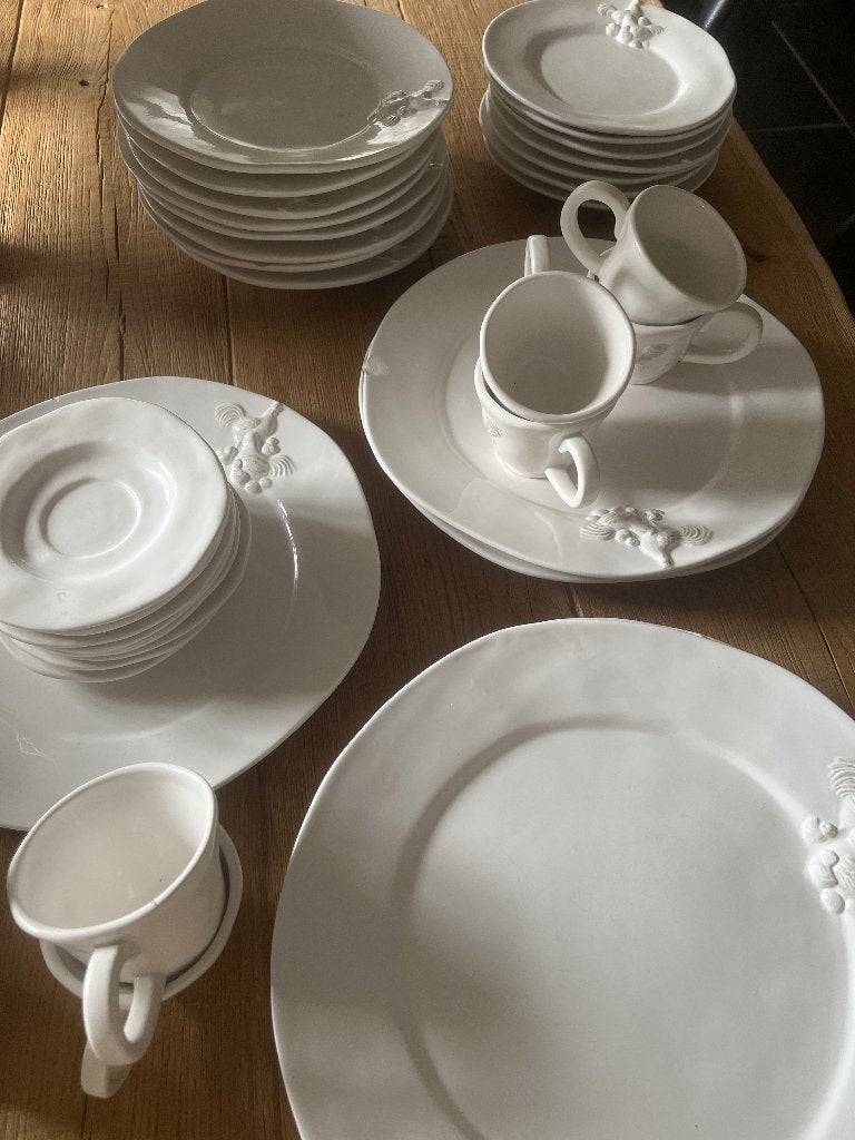 Volledig servies, Ophalen, Landelijk/Boerenbont, Zo goed als nieuw, Aardewerk