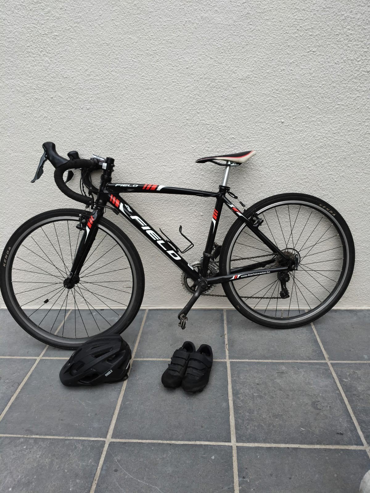 Crossfiets junior, Ophalen