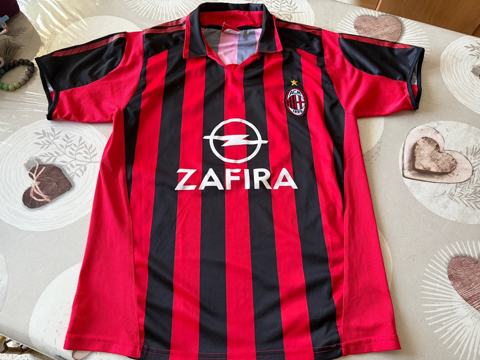 AC Milan Kaká shirt nr. 22 retrostijl jaren 2005/2006 M, Sport en Fitness, Voetbal, Ophalen of Verzenden, Zo goed als nieuw, Shirt