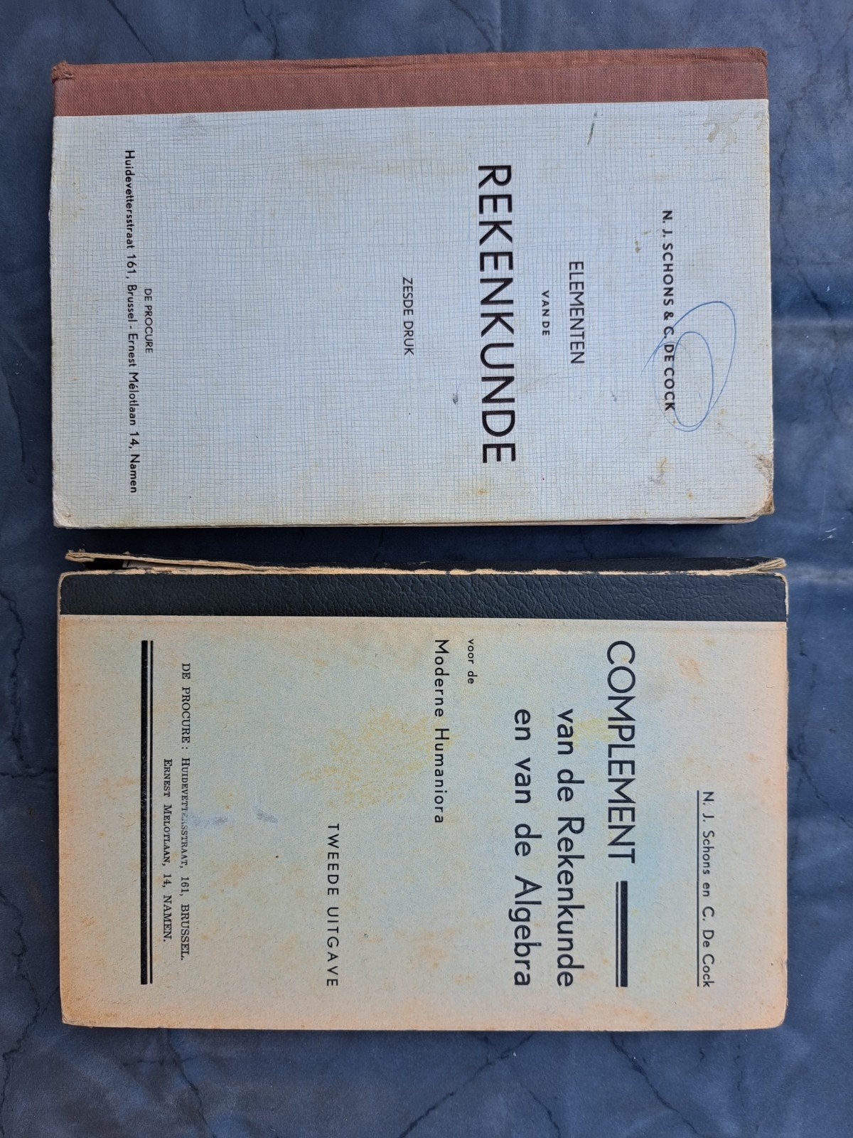 boeken rekenkunde, Ophalen